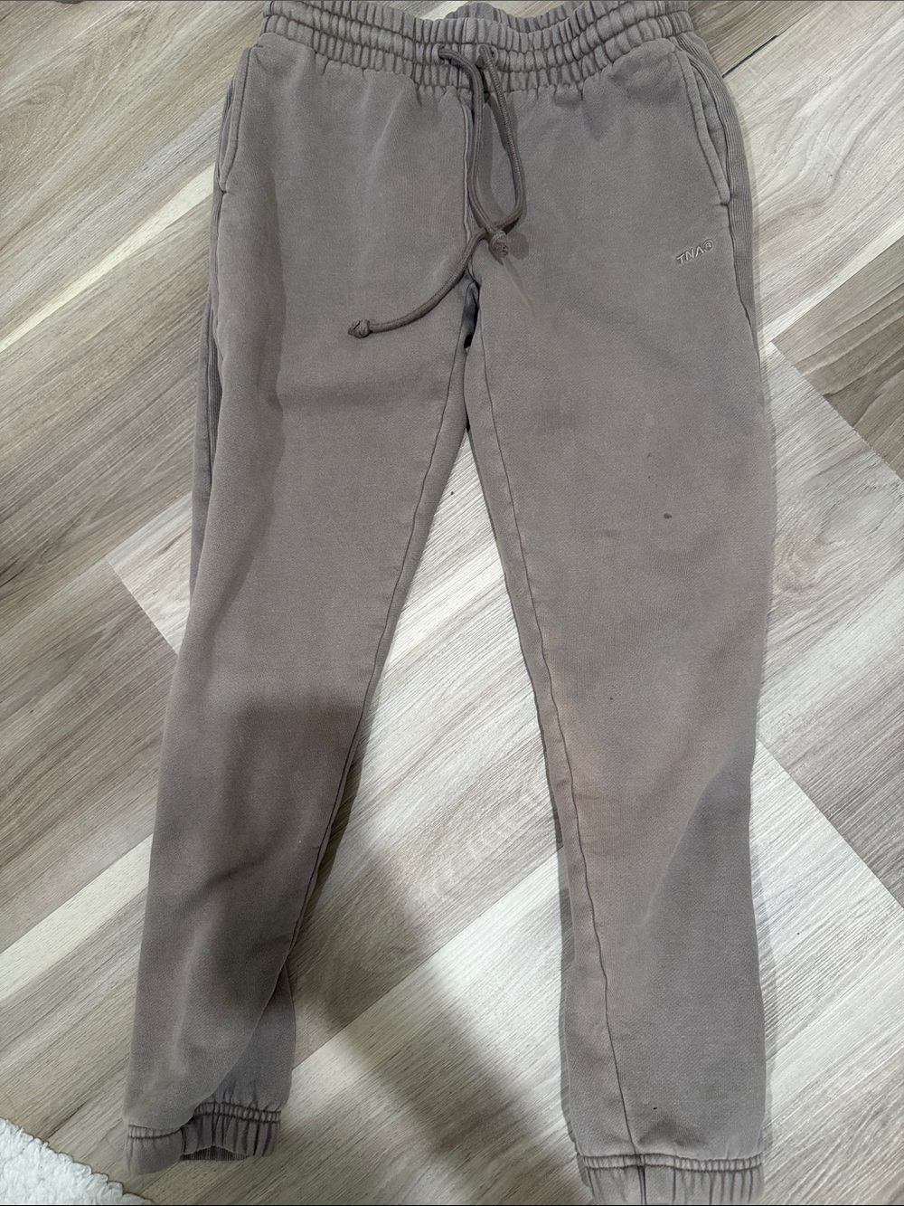 Women’s TNA grey  Drawstring Jogger Sweatpants